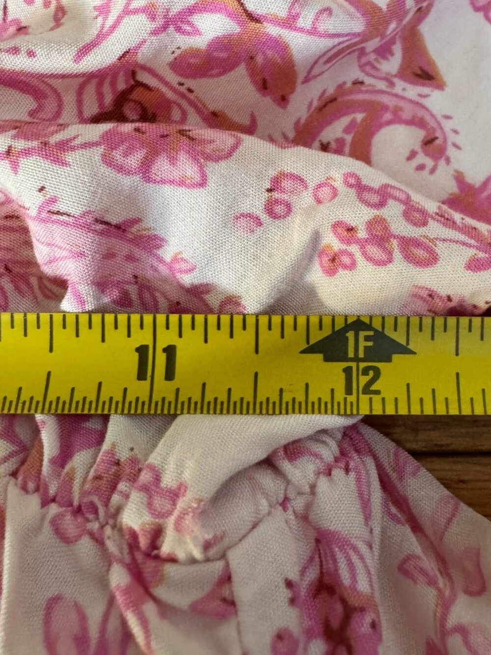 Pink Lily Pink Paisley Boho Blouson Mini Dress • Raglan Sleeve • M - Picture 8 of 10